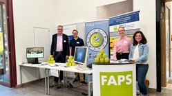 Messestand beim Nürnberg Digital Festival von der FAPS